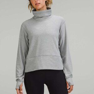 Lululemon Ready to Rulu Pullover Heathered Raceway Grey Size 2